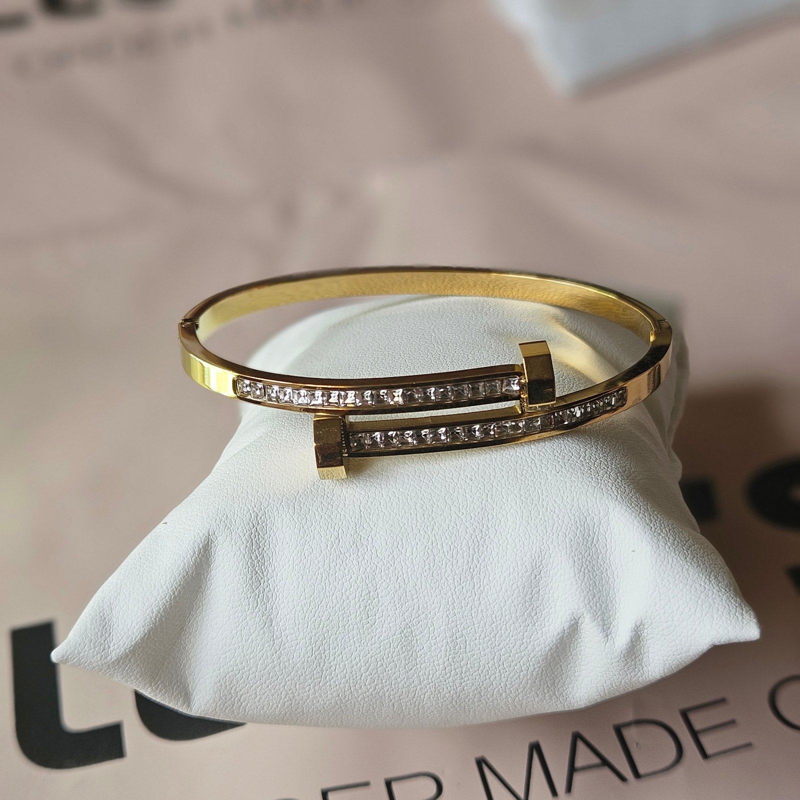 Studded Twin Nailhead Bangle