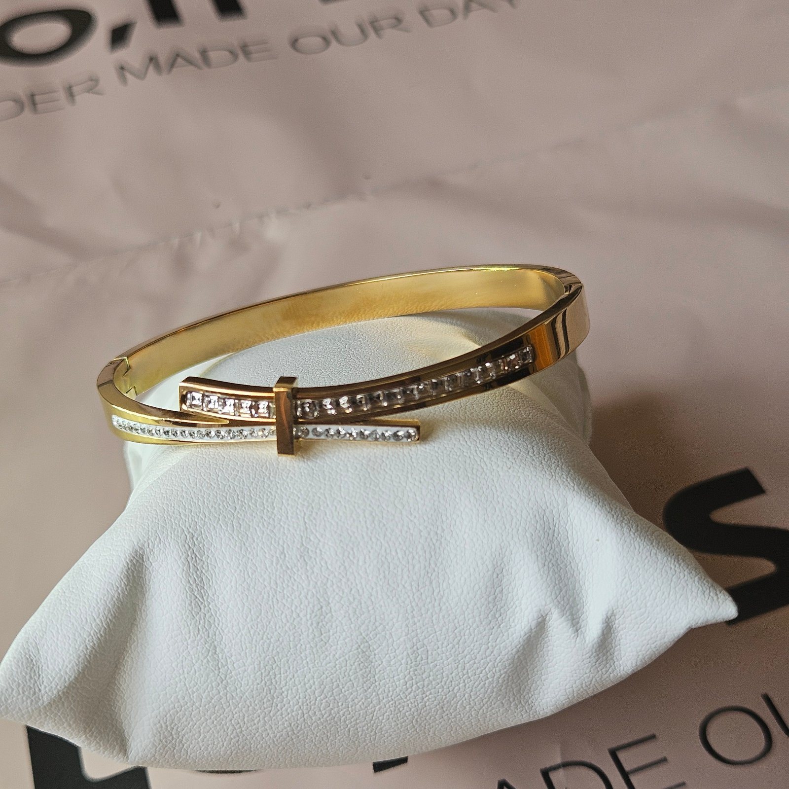 Studded Knot Bangle