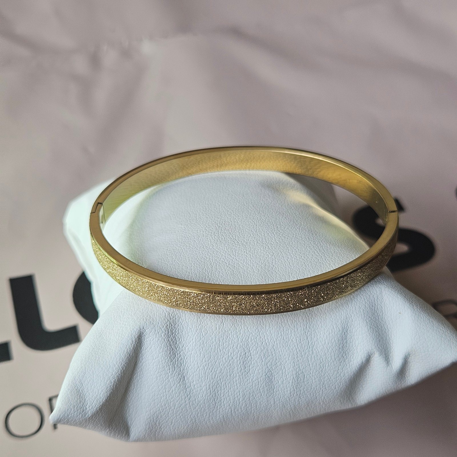 Sand Gold Cuff Bangle