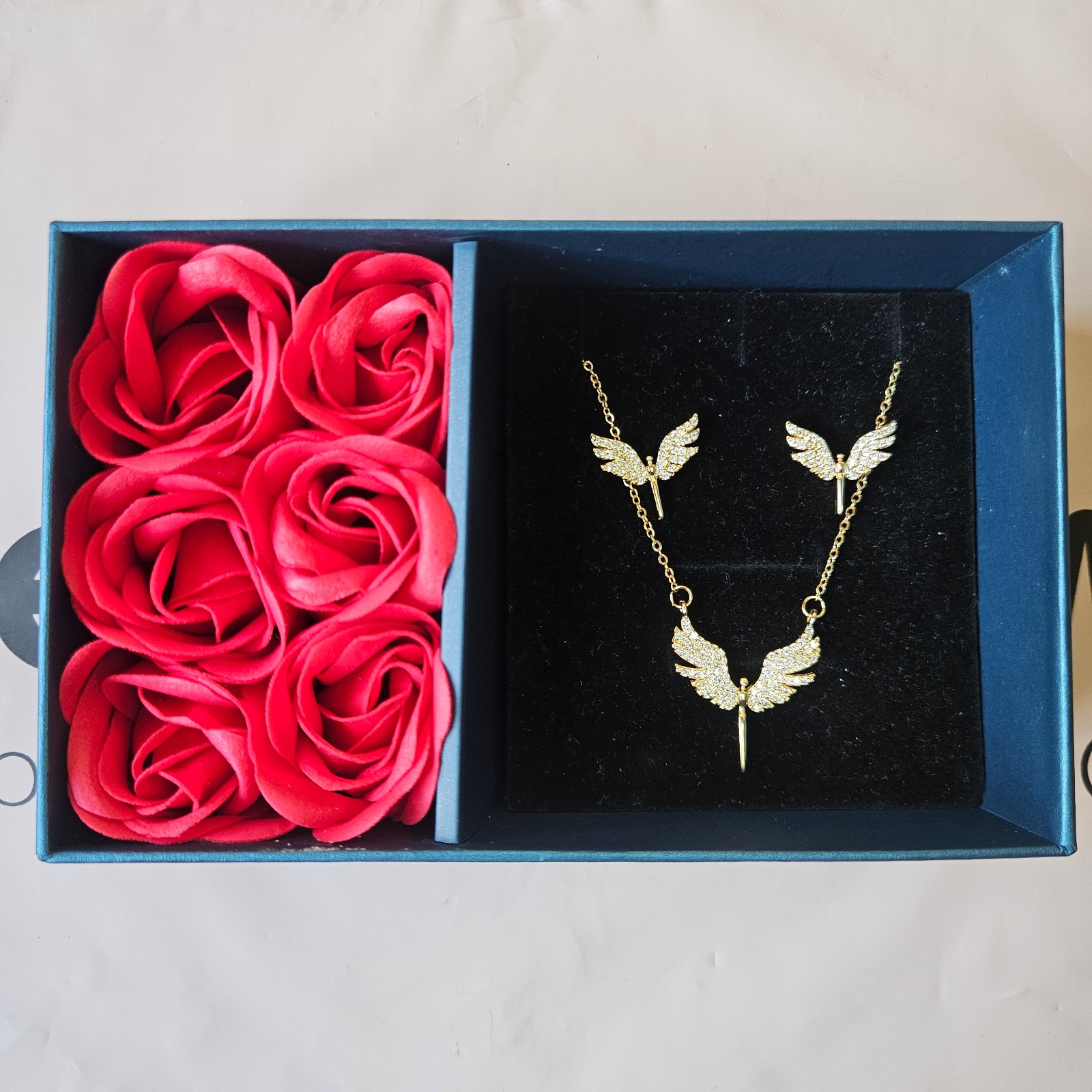 Angel Wings Necklace Set