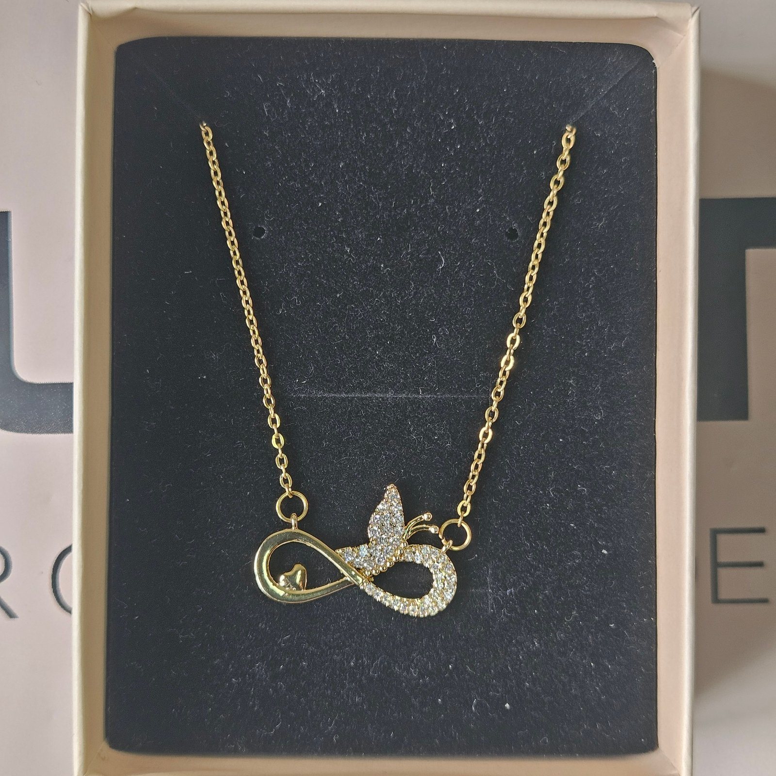 Infinity Butterfly Necklace